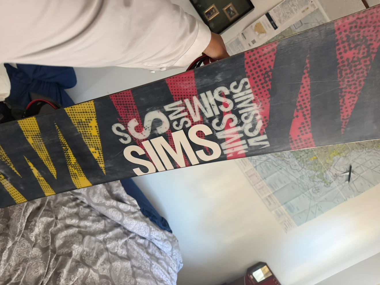 Sims Quest 63 Snowboard with Bindings - photo 3