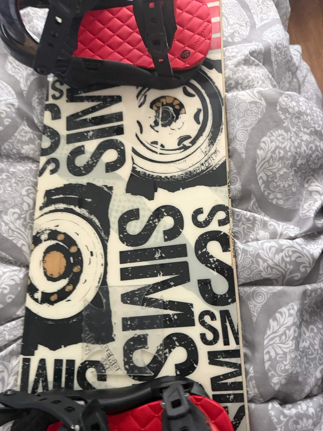 Sims Quest 63 Snowboard with Bindings - photo 4