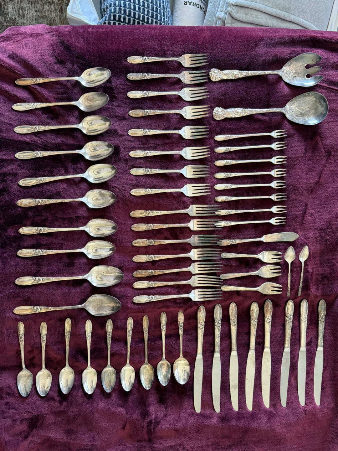 Vintage 1953 Community Plate Silverware