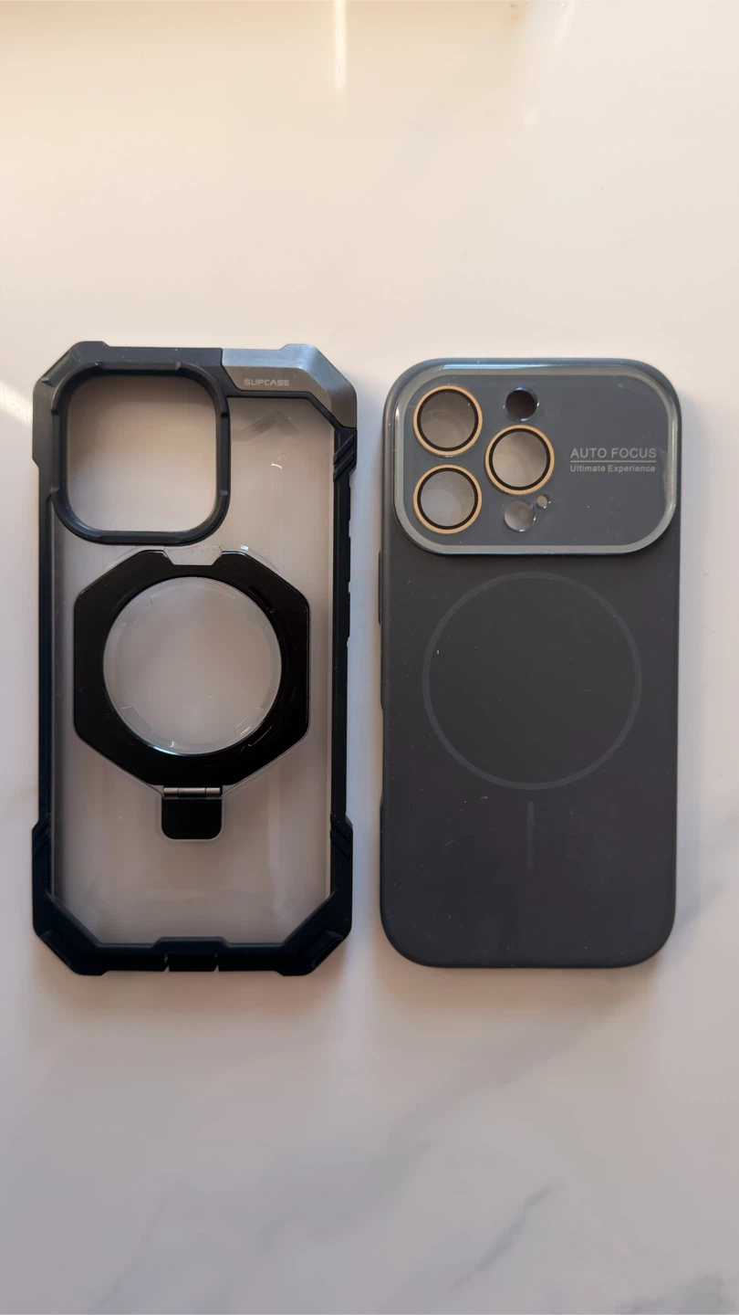 Set of 2 iPhone 16 Pro Cases (Phones not included)