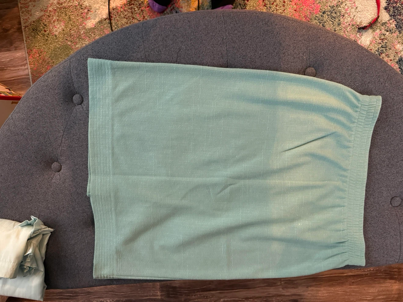 Two light blue skirts and one long sleeve top - photo 4