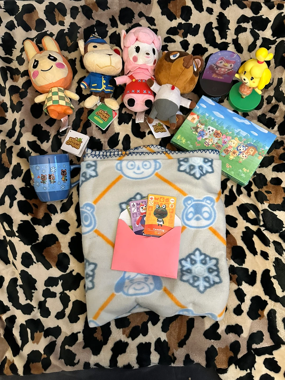Animal Crossing Plush and Collectible Bundle