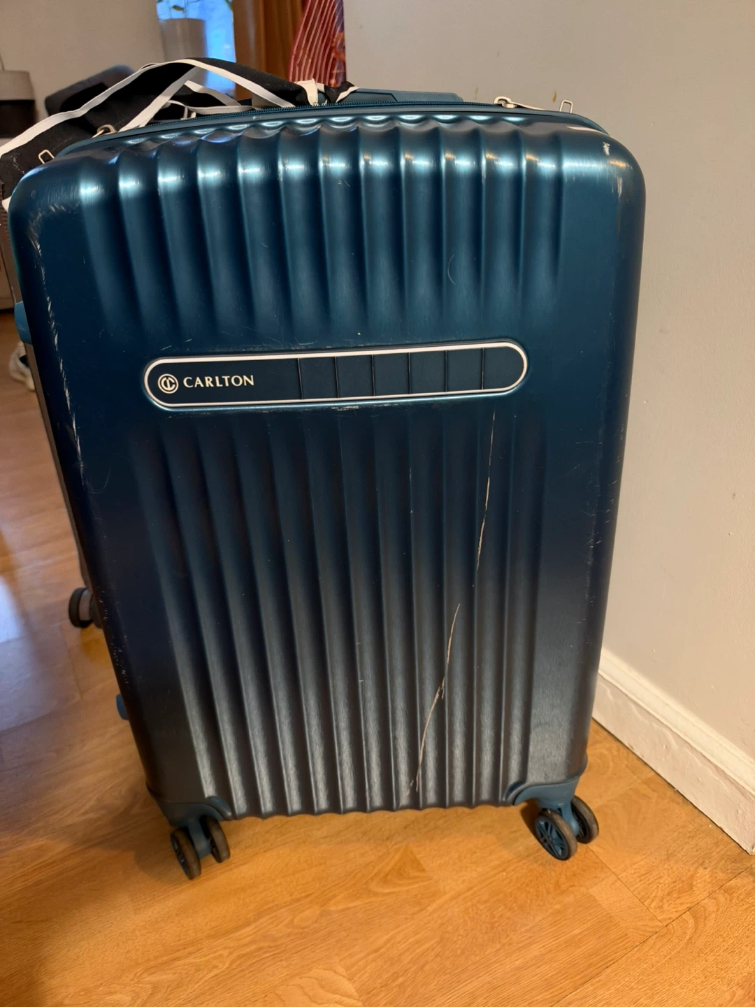 Carlton Blue Hardside Luggage