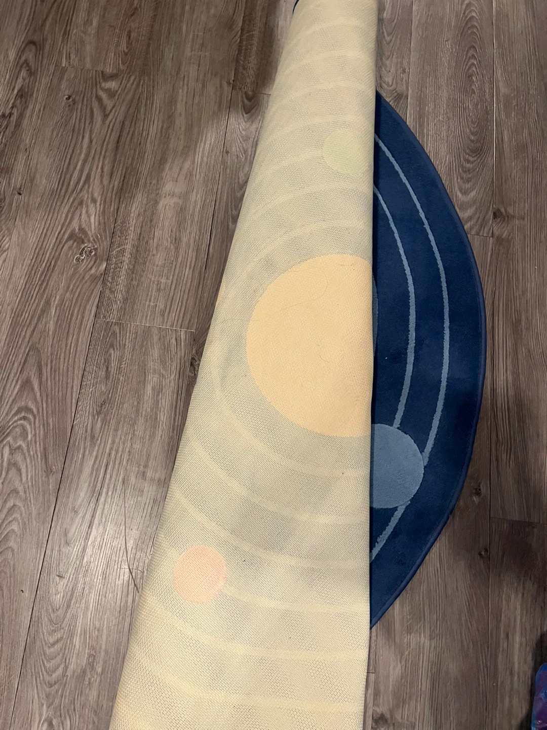 IKEA Solar System Round Kids' Rug - $30 - photo 2