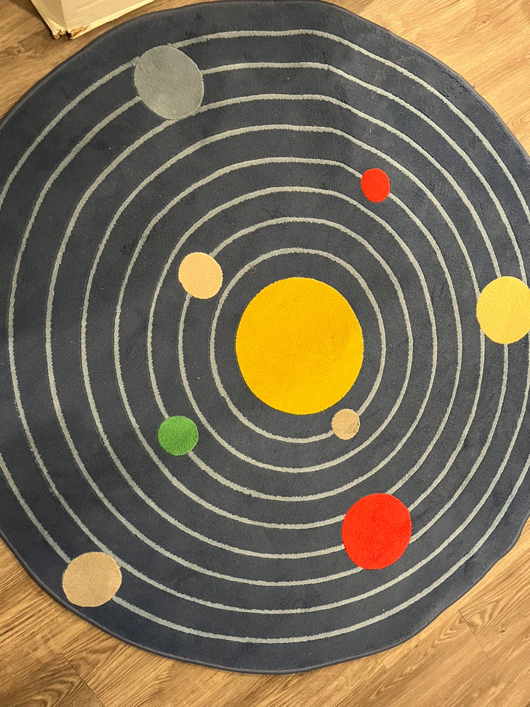 IKEA Solar System Round Kids' Rug - $30 - photo 3