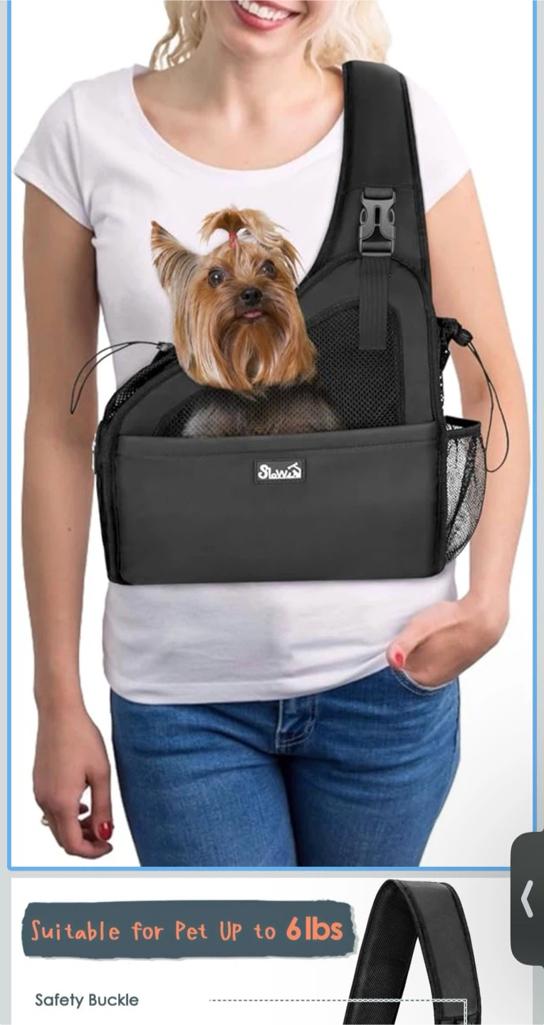SlowTon Small Pet Carrier Sling