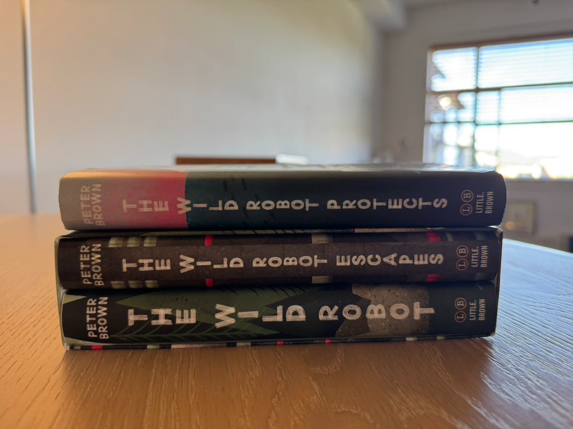 The Wild Robot trilogy hardcover set