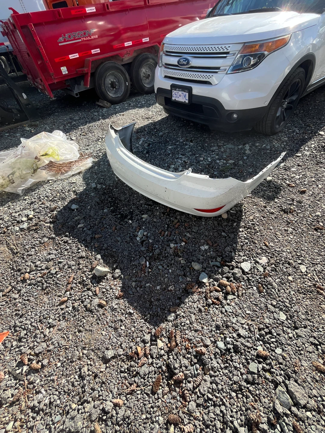 White Rear Bumper - photo 3