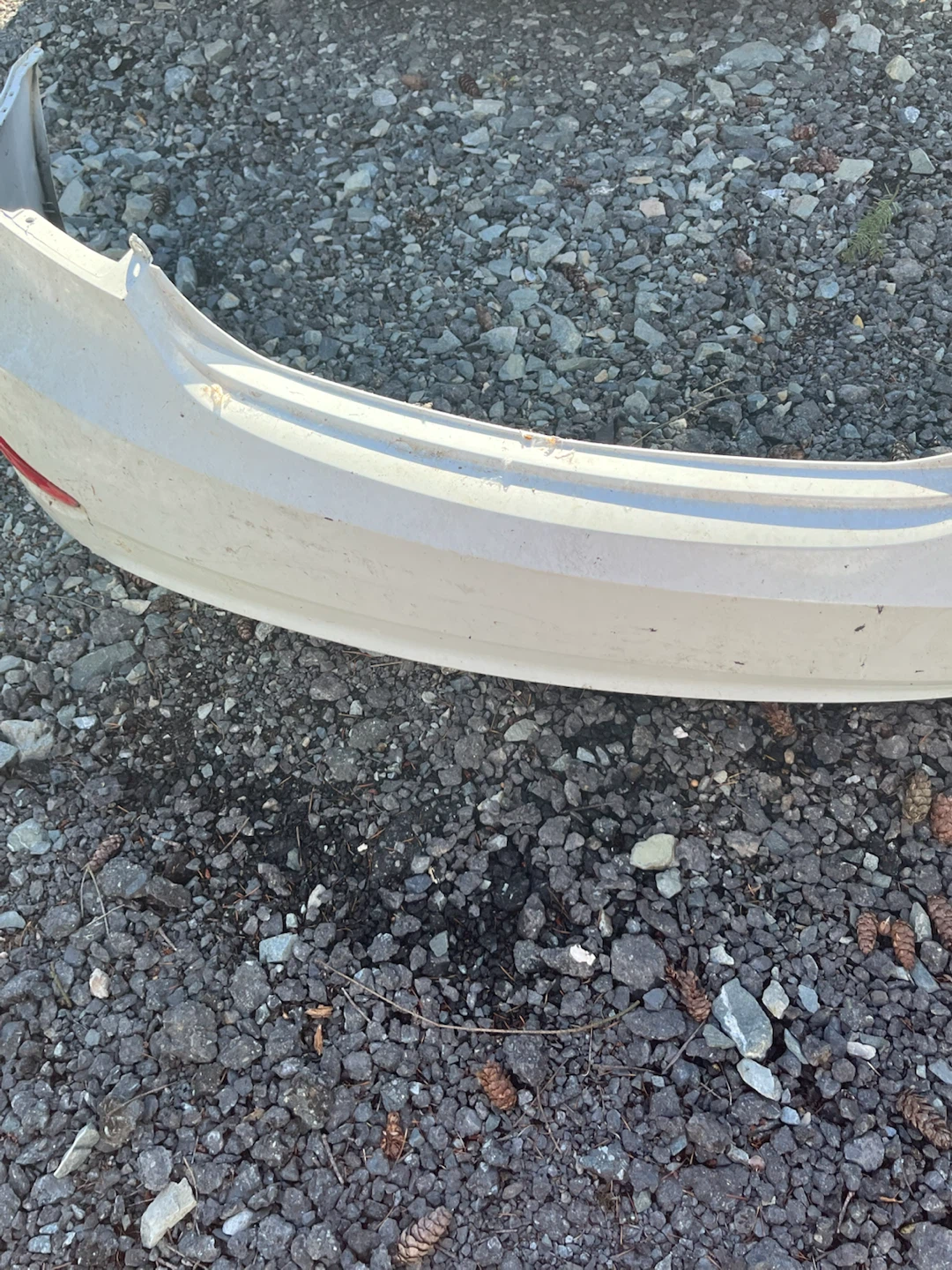White Rear Bumper - photo 4