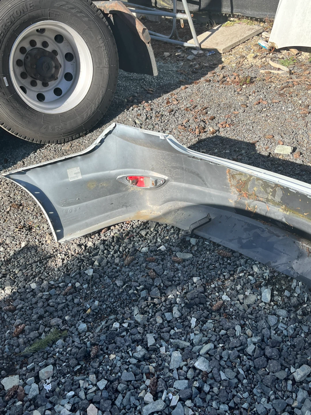 White Rear Bumper - photo 5