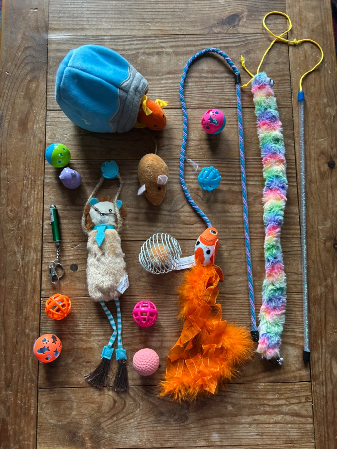 Assorted Cat Toys