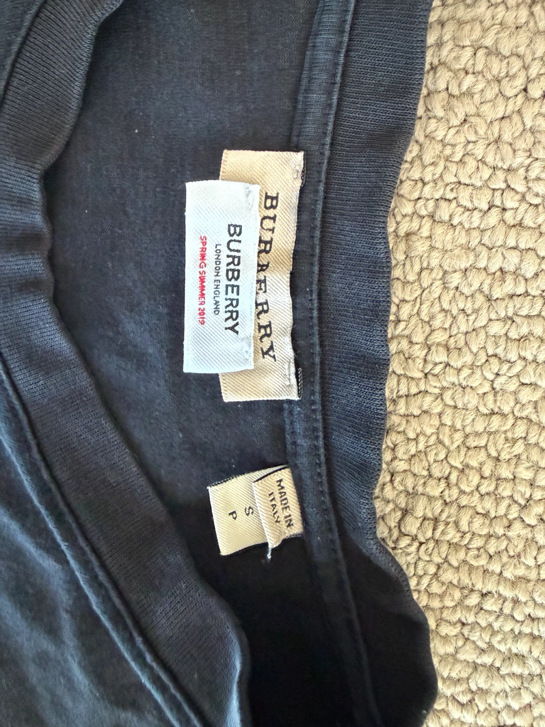 Burberry Monogram T-Shirt Black Size S - photo 2