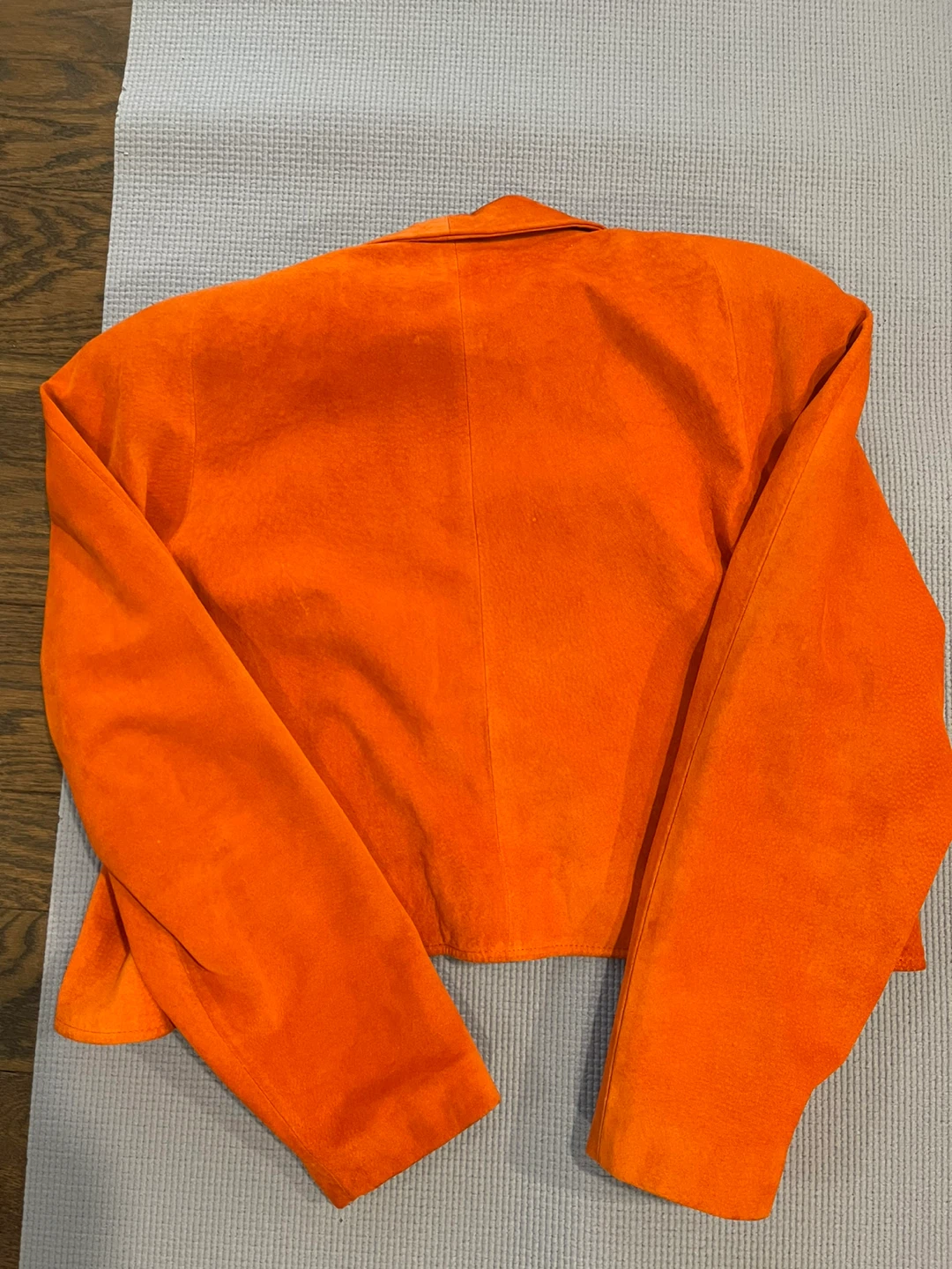Daniele Orange Suede Jacket - photo 2