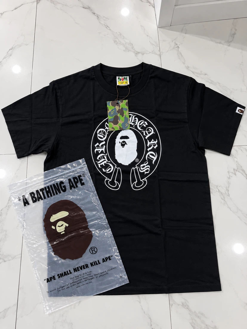 A Bathing Ape x Chrome Hearts tee