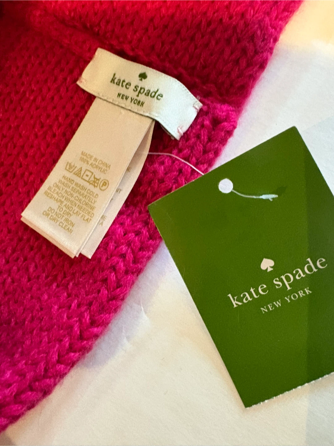 Kate Spade New York Pink Bow Muffler/Headband - photo 2