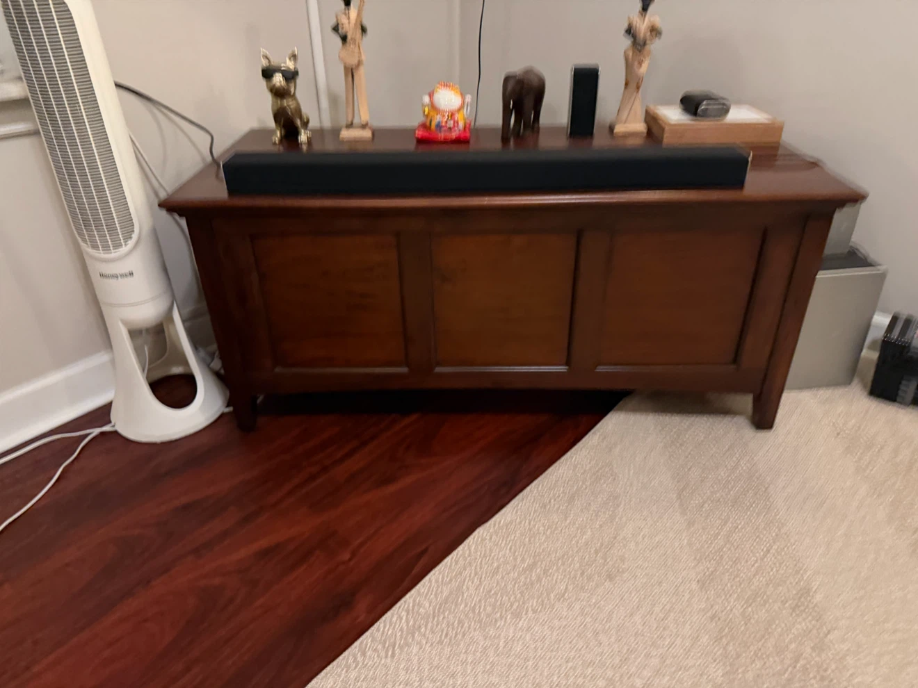 Wooden Storage Chest Trunk
