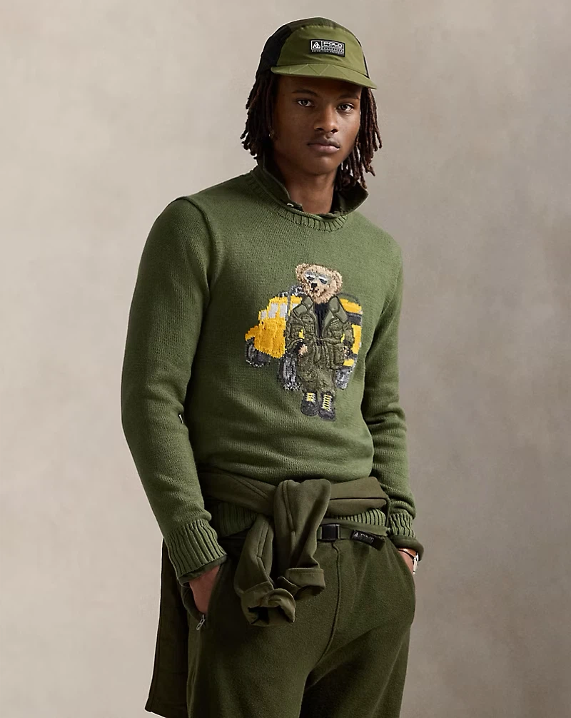 Polo Ralph Lauren Bear Cotton Sweater - photo 2