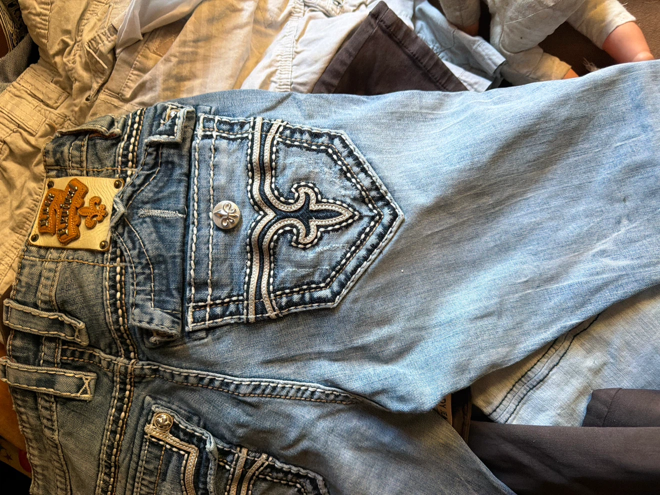 Rock Revival Men's Denim Jeans - photo 3
