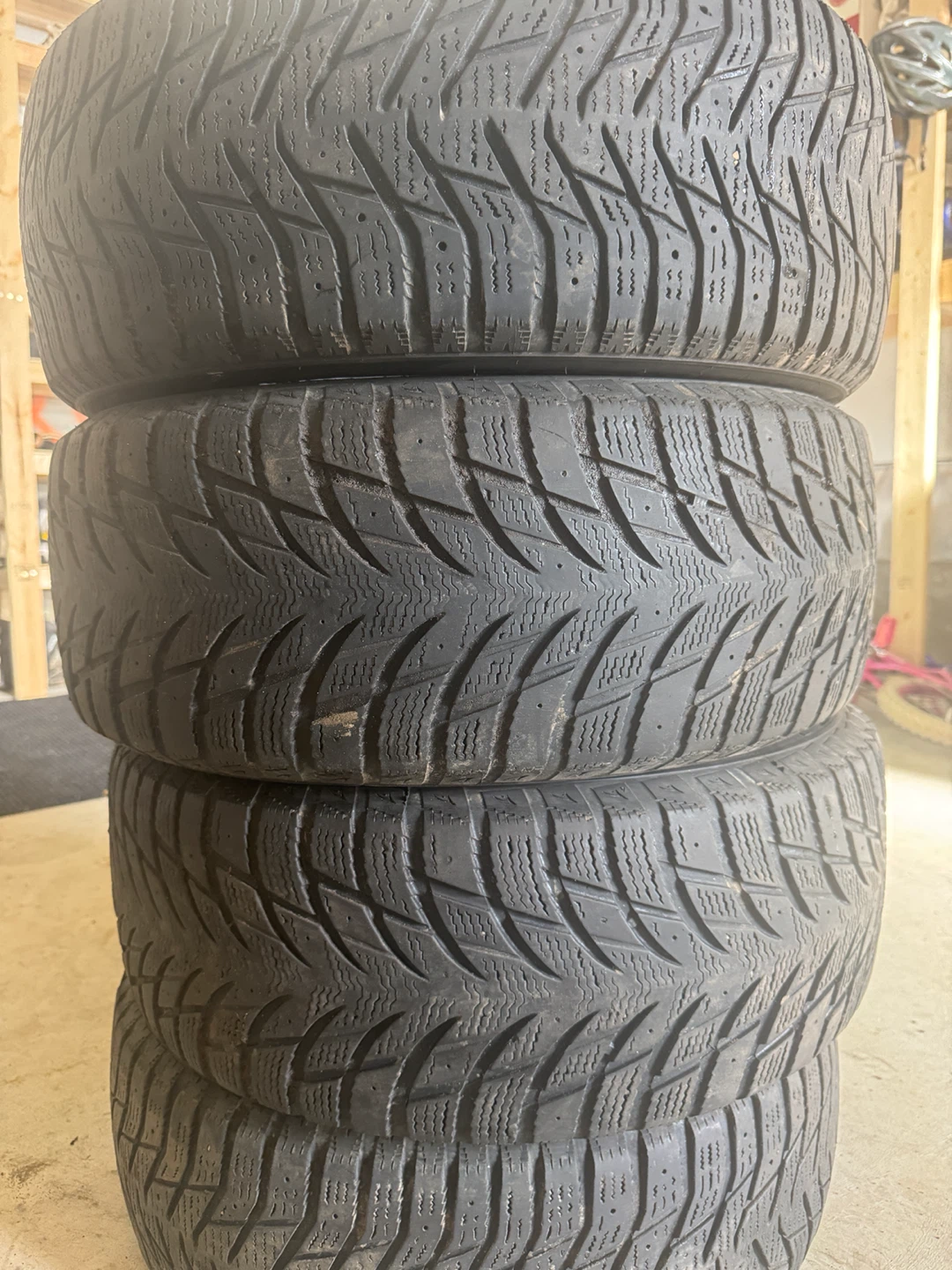 Set of 4 Winter Tires 205/55R16