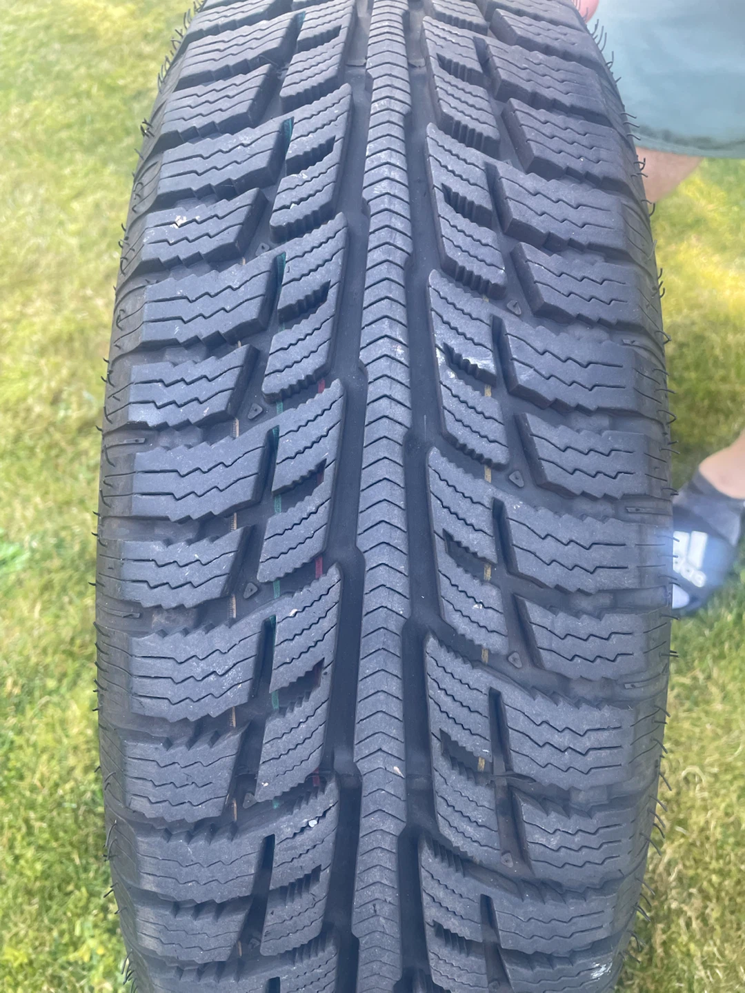 4 like new tires mud/snow.