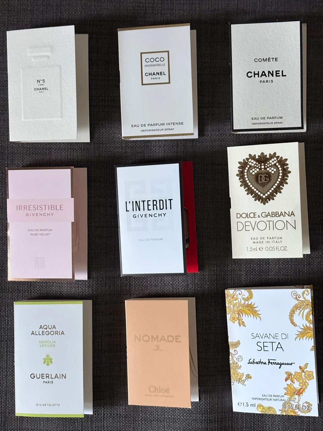 Designer Perfume Sample
