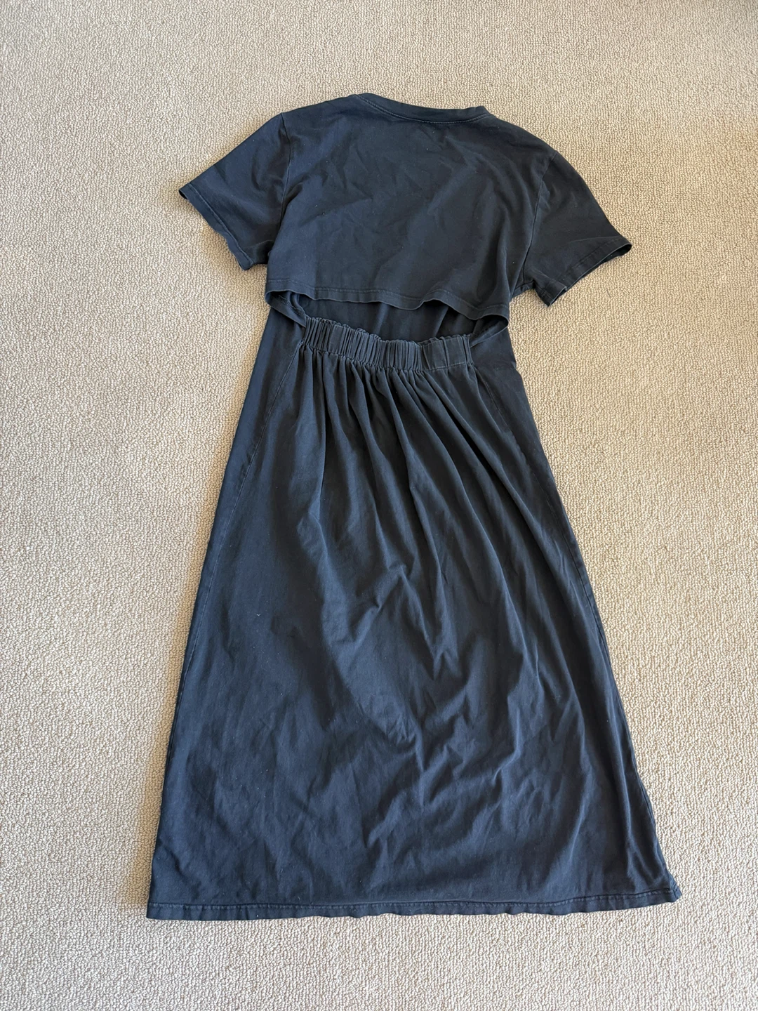 Black Cutout long dress - photo 2