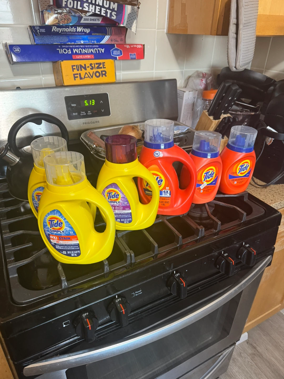 Assorted Tide Laundry Detergent