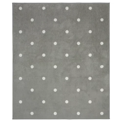 IKEA LEN Grey Area Rug (133 x 160 cm)
