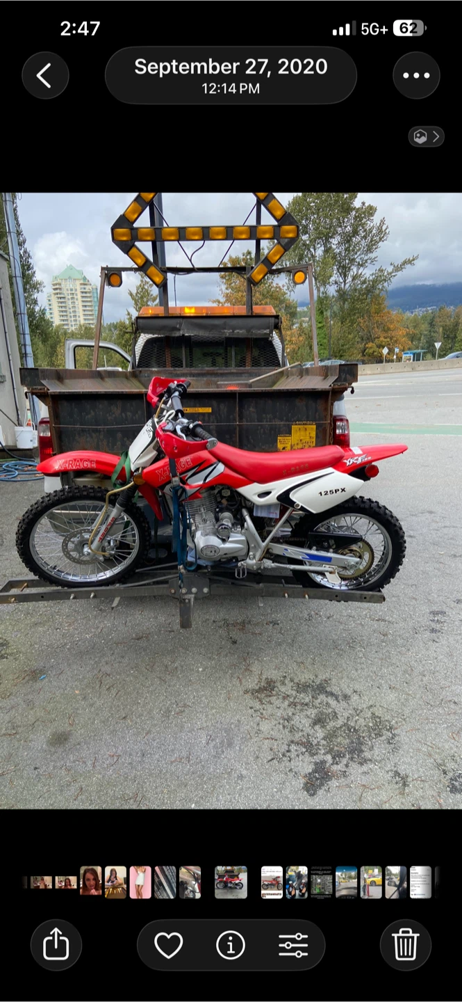 X-Rage 125PX Dirt Bike
