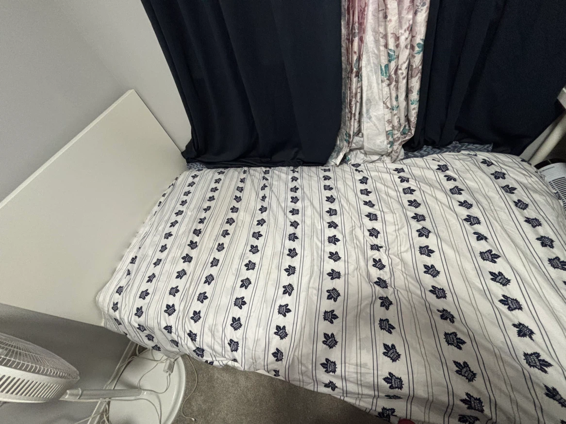 White Storage Bed Frame