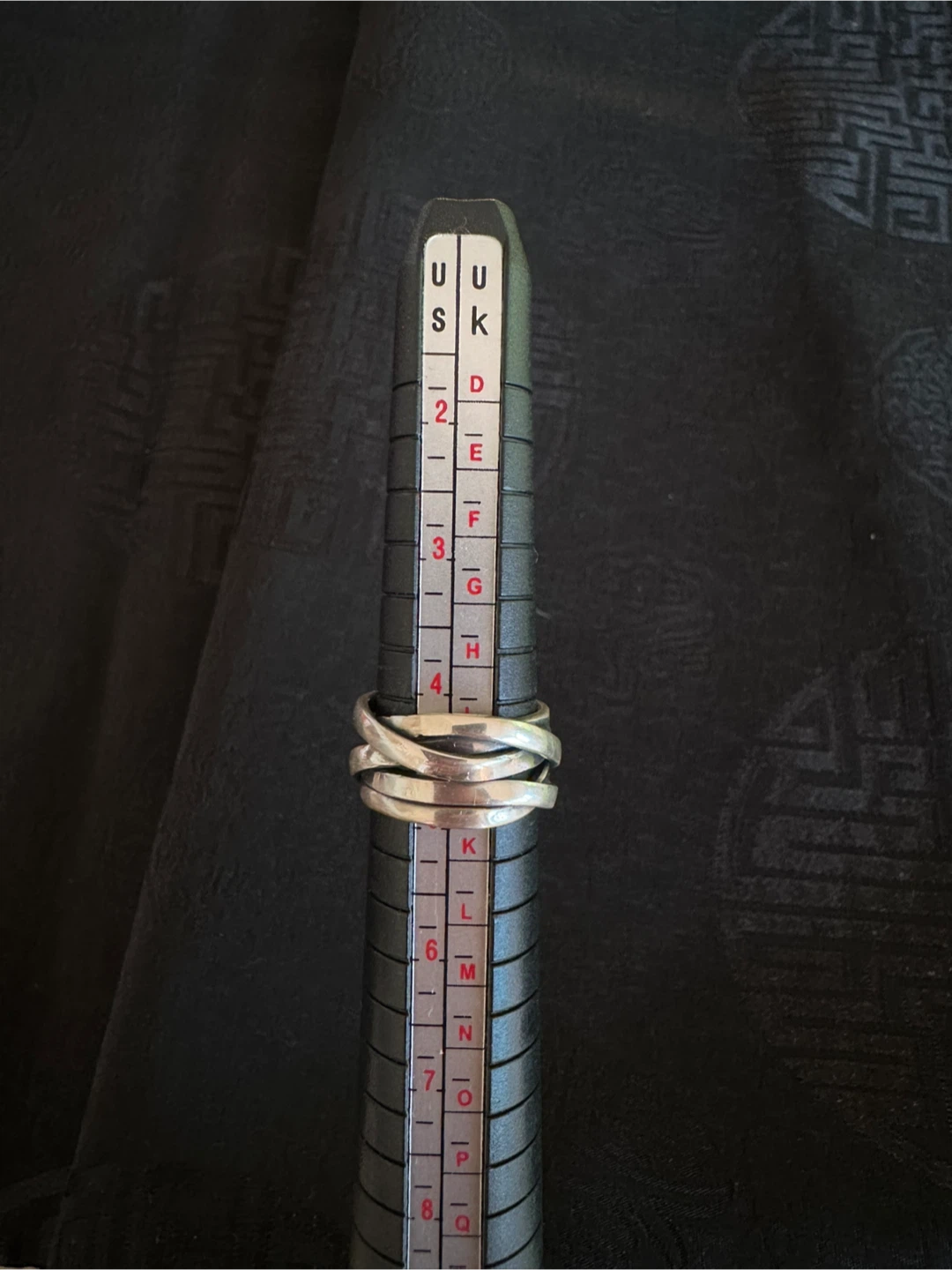 925 Silver Interlocking Ring - photo 4