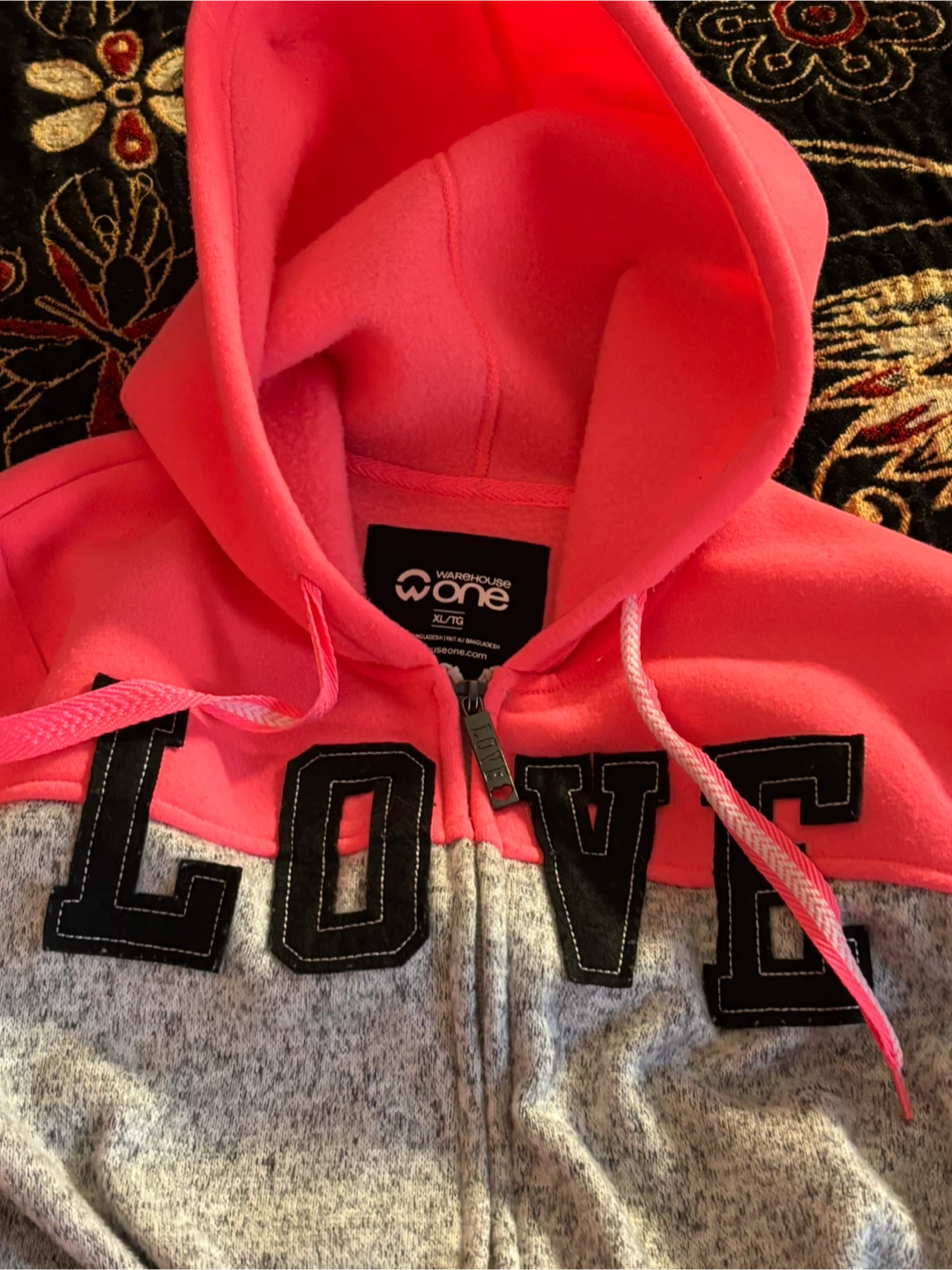 Warehouse One LOVE Zip-Up Hoodie - photo 2