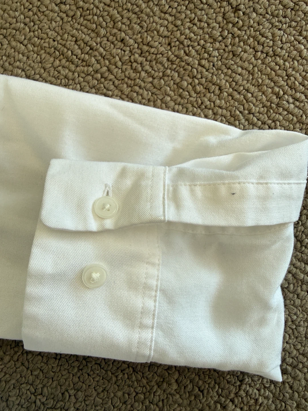 Uniqlo White Button-Down Shirt - photo 3