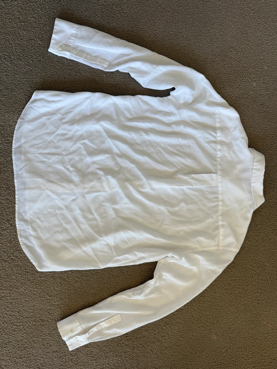 Uniqlo White Button-Down Shirt - photo 4