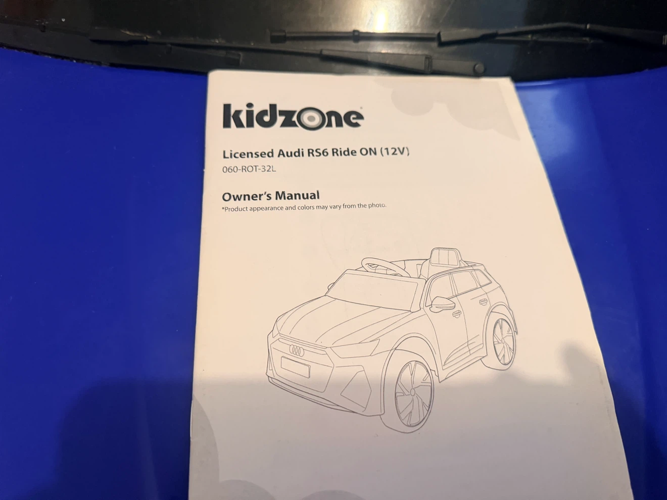 Kidzone Audi RS6 Licensed 12V Ride On Car