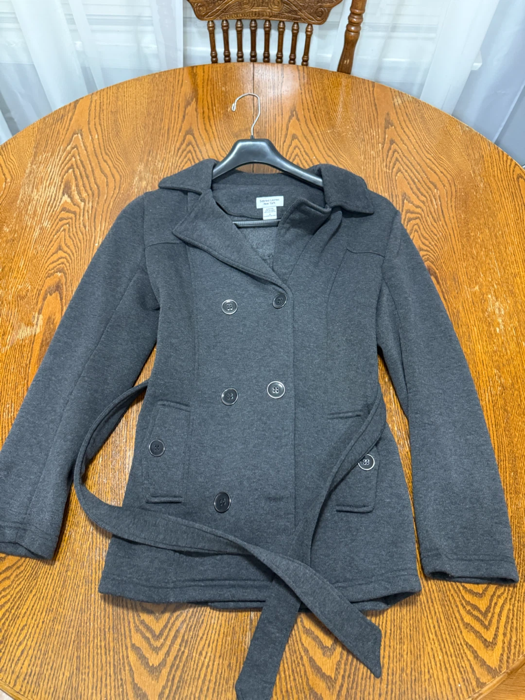 Sabrina Lauren New York Double-Breasted Coat