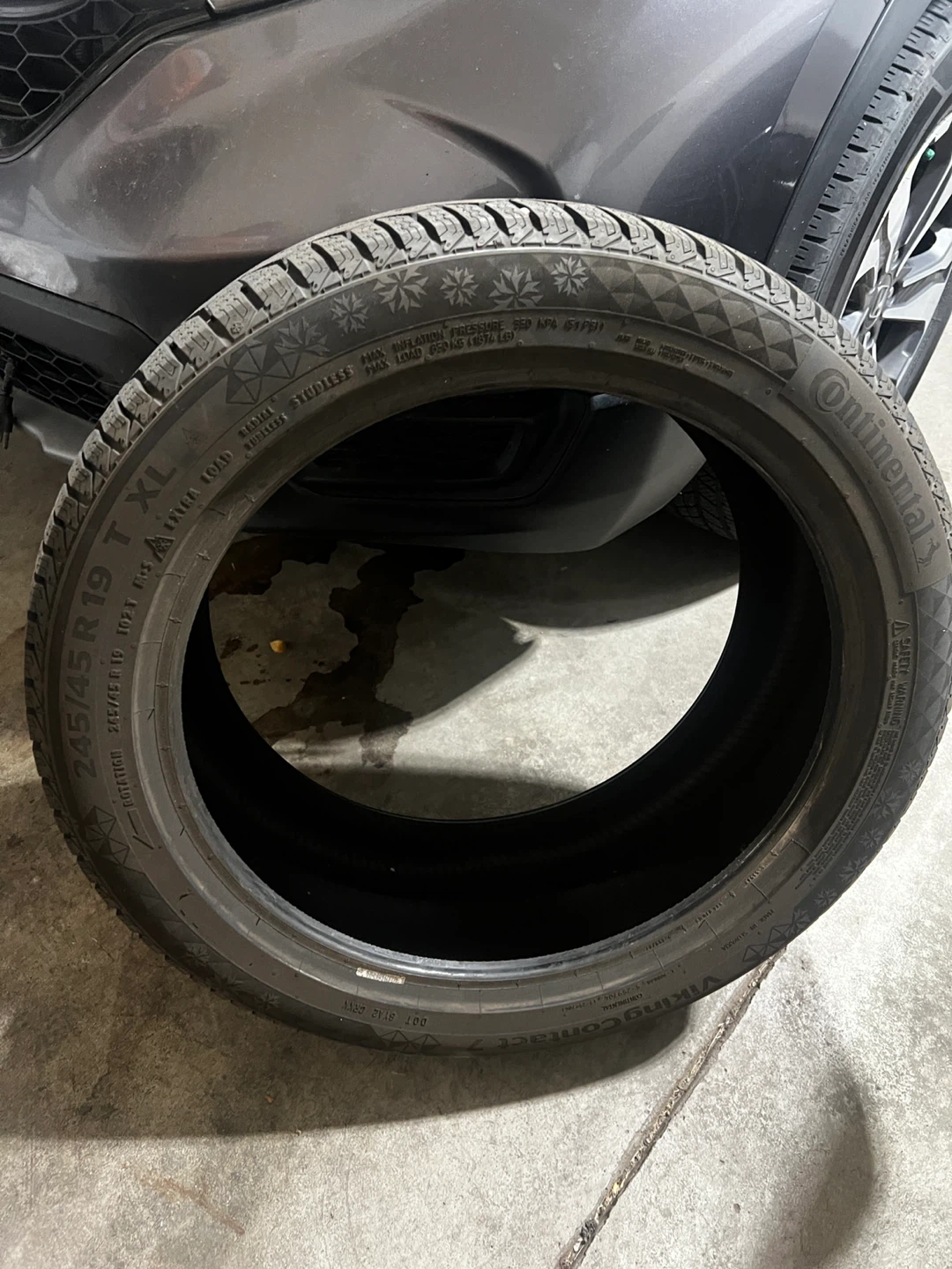 Continental VikingContact 7 Winter Tire 245/45 R19 - photo 2