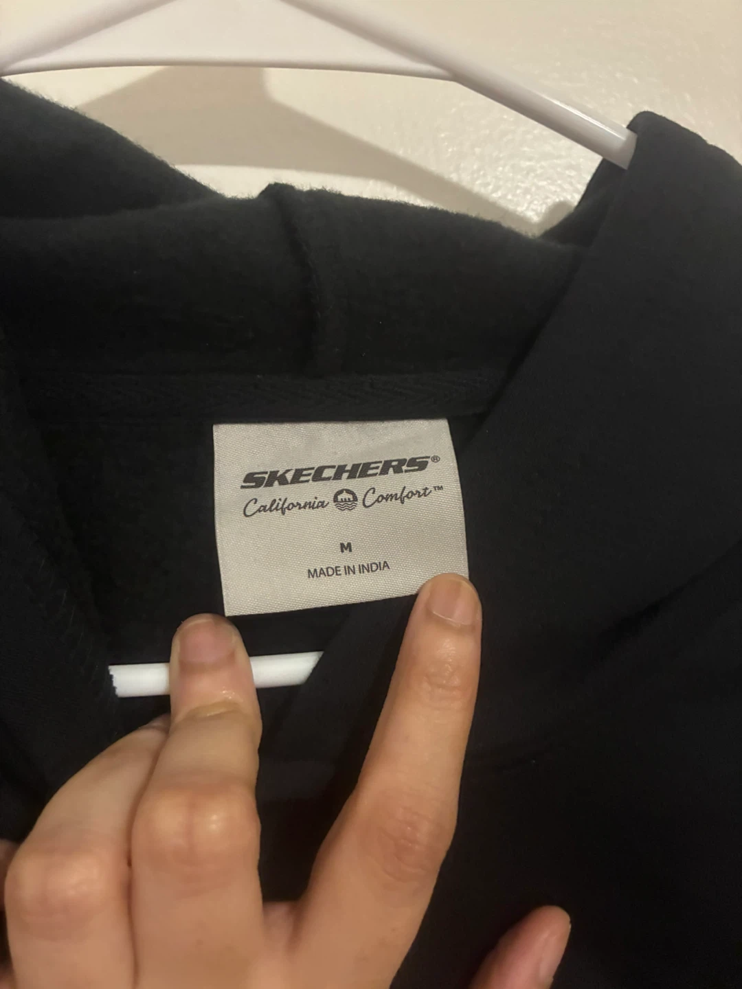 Skechers California Comfort Hoodie - Black - Size Medium - photo 2