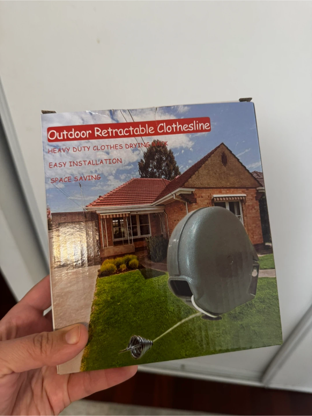 Outdoor Retractable Clothesline
