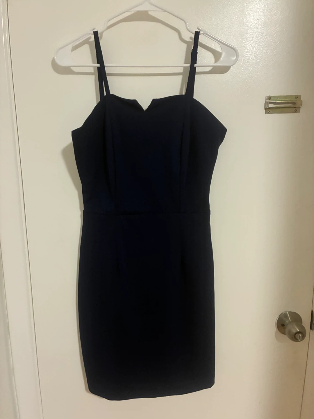 Miss Chase Navy Blue Dress - SIZE SMALL