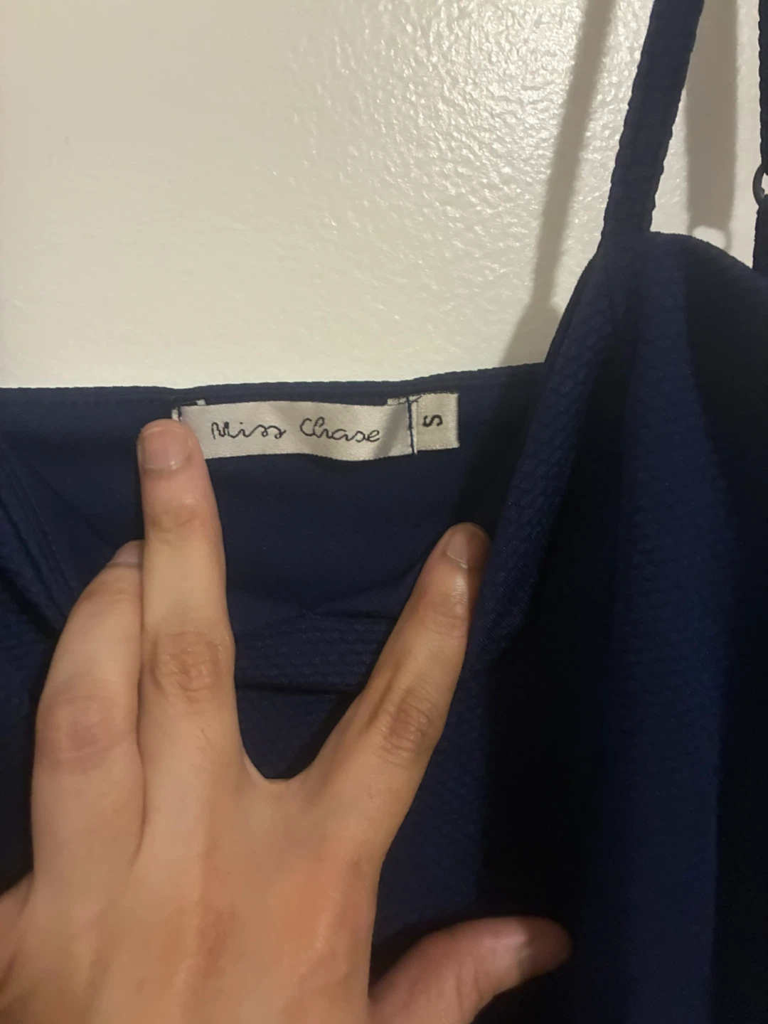 Miss Chase Navy Blue Dress - SIZE SMALL - photo 4