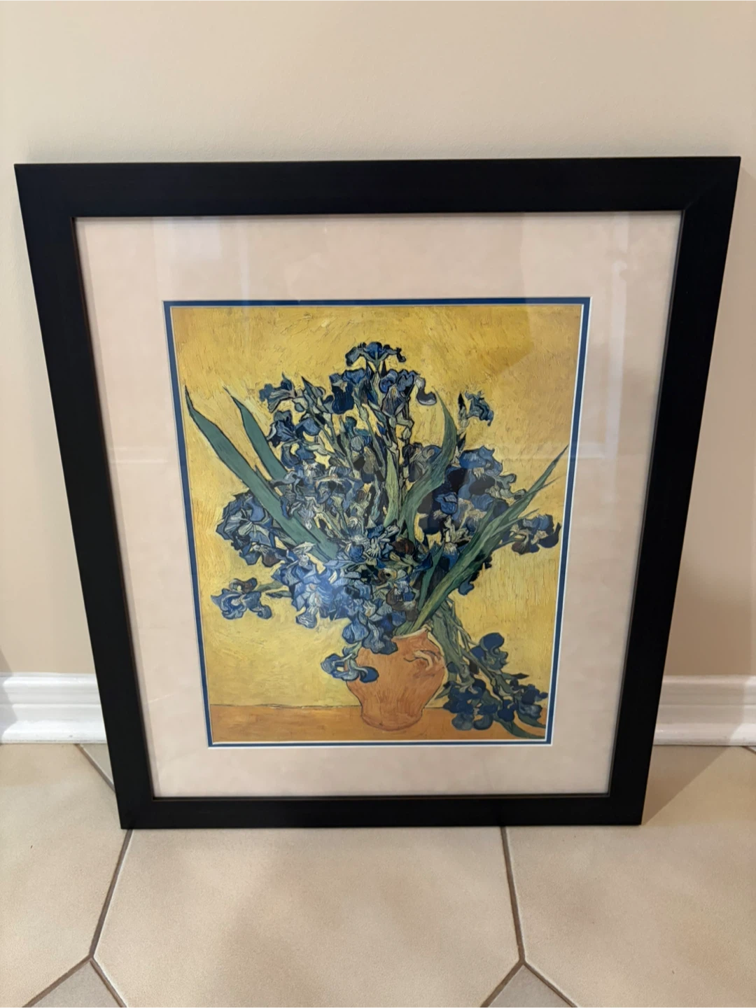 Vincent van Gogh Irises Framed Print - 22.25 x 19 in