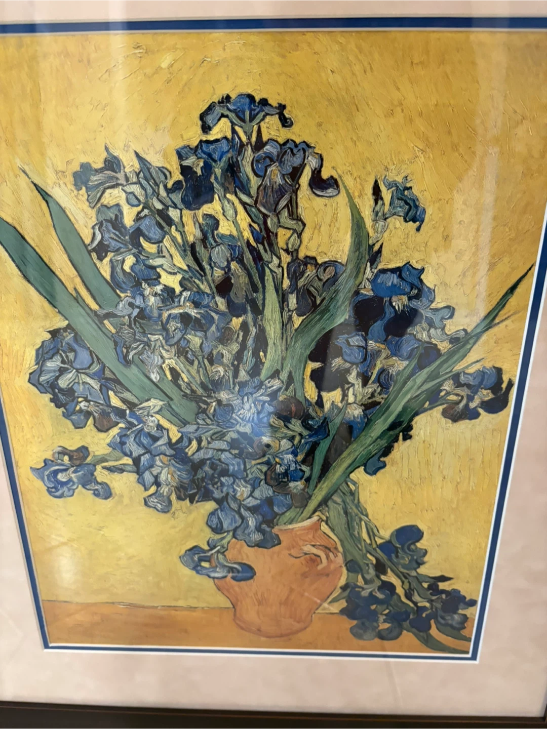 Vincent van Gogh Irises Framed Print - 22.25 x 19 in - photo 3