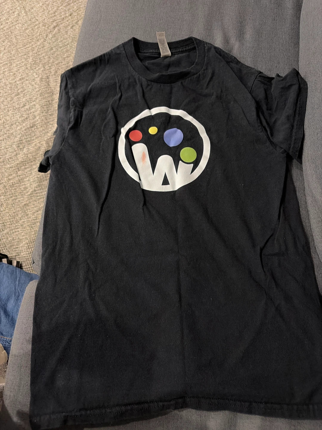 Gildan Black Graphic T-Shirt