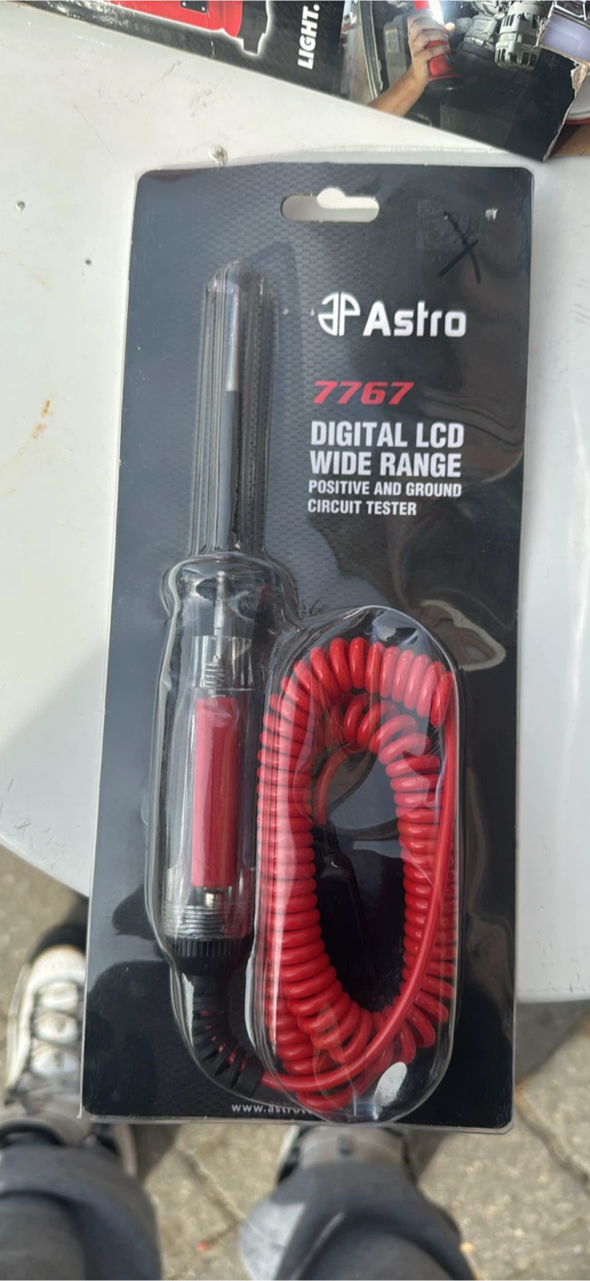 Astro 7767 Digital LCD Circuit Tester