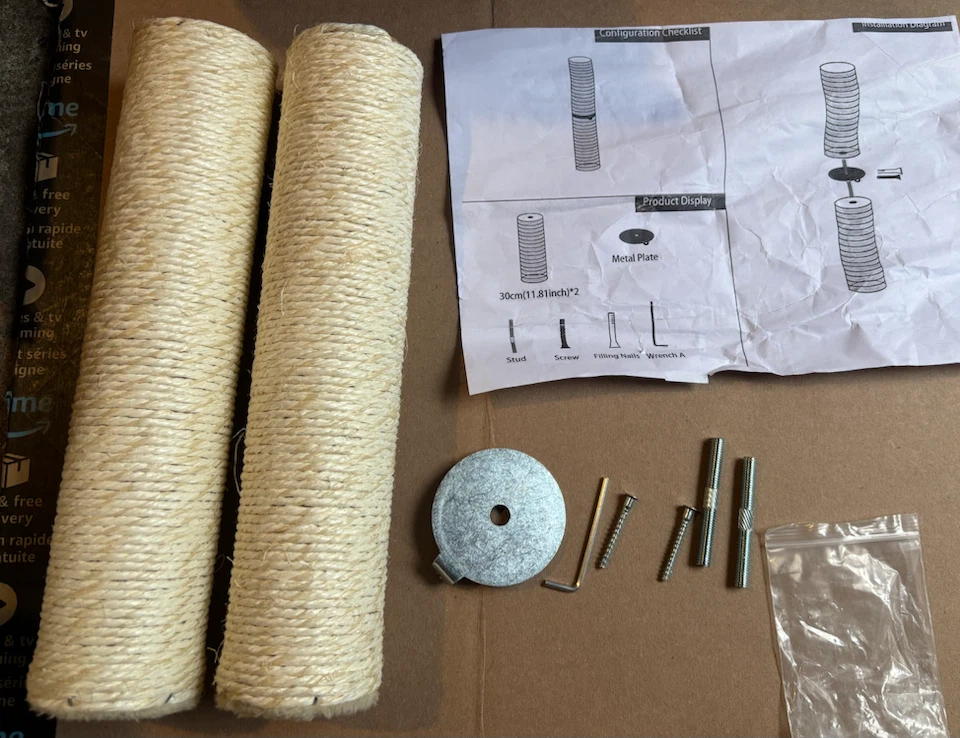 Cat Scratching Post Replacement Columns