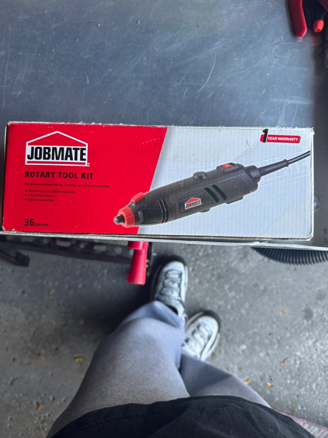 Jobmate Rotary Tool Kit 36 Pieces