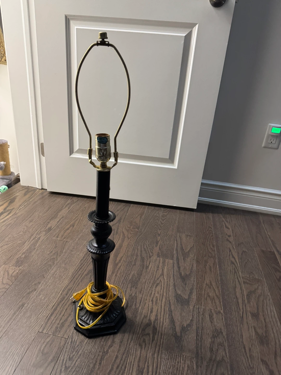 Vintage Style Black Metal Table Lamps