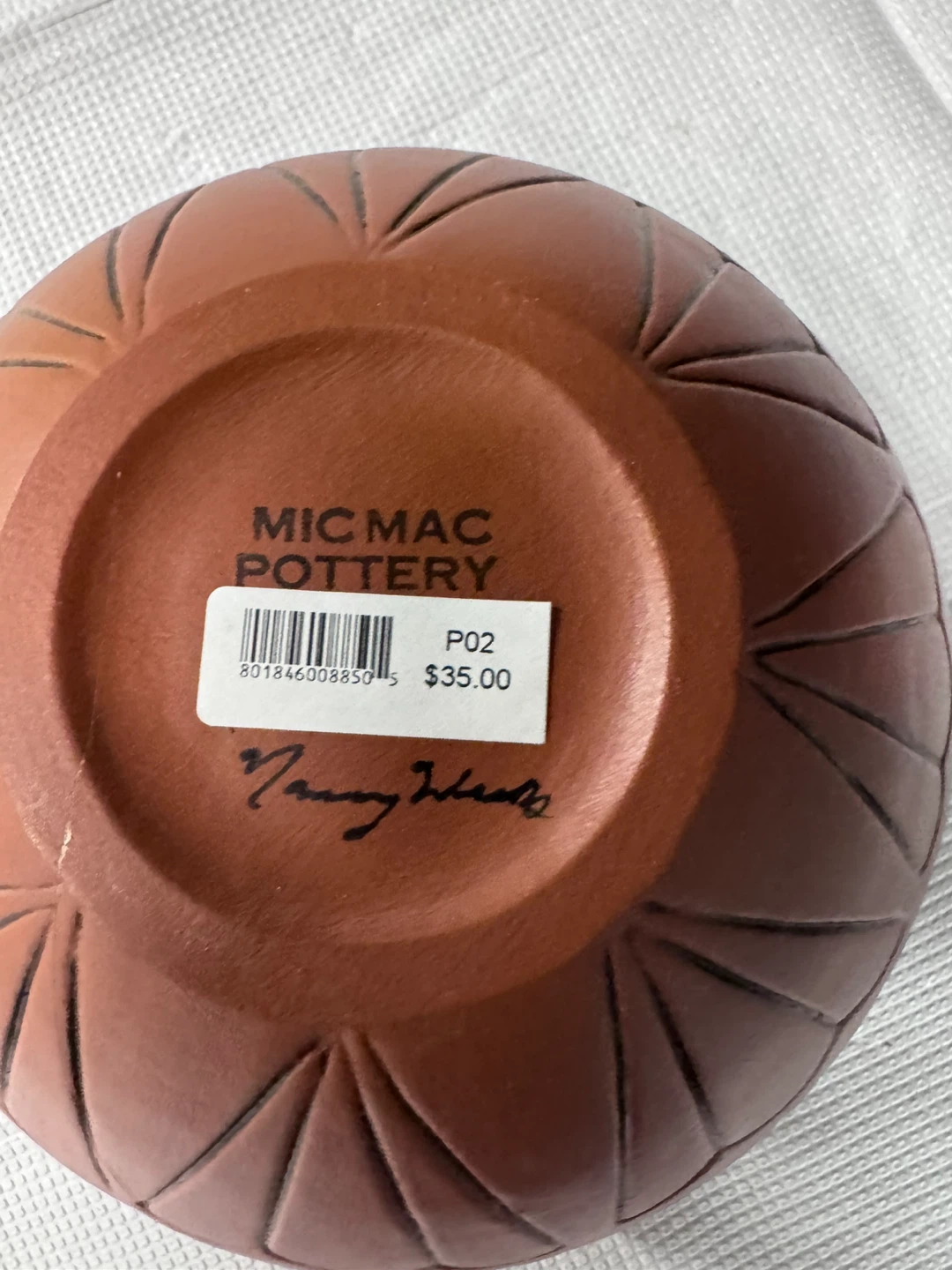 Mic Mac Pottery Four Directions Pot - photo 3