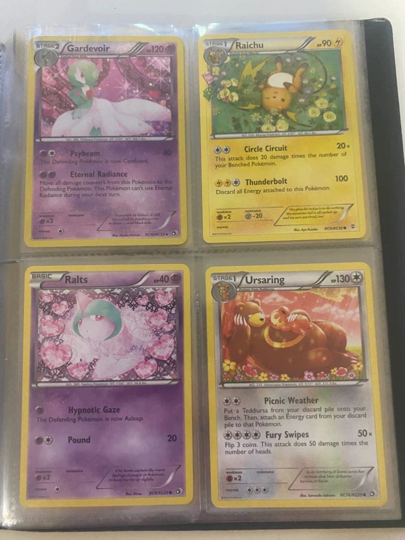 Pokémon 8 Radiant Collection Cards